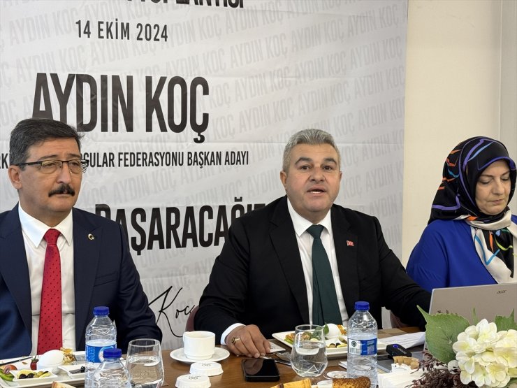 Aydın Koç, Türkiye Özel Sporcular Spor Federasyonu başkanlığına adaylığını açıkladı