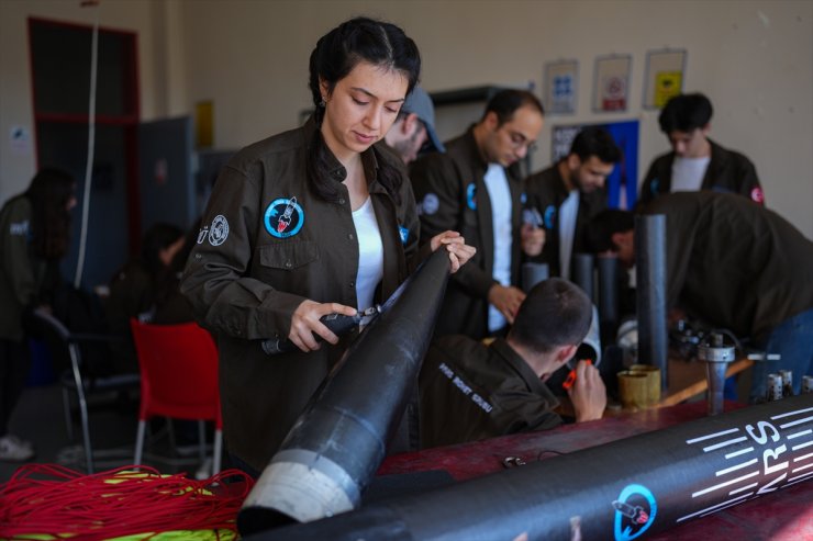 İTÜ'nün "İstikbal" isimli hibrit motorlu roketi başarıyla fırlatıldı