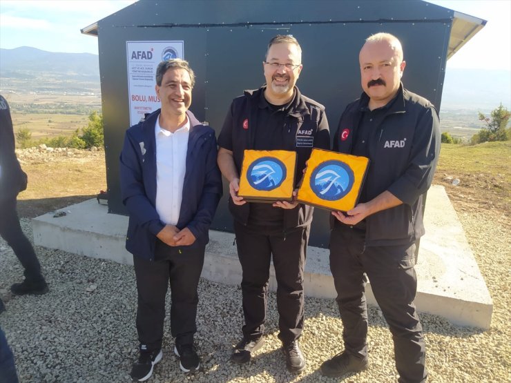 Bolu'da sismik gözlemler için manyetometre cihazı kuruldu