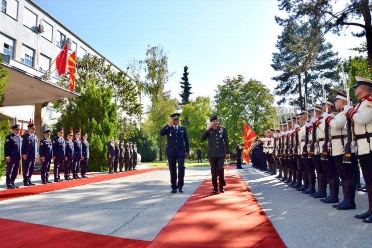 Genelkurmay Başkanı Orgeneral Gürak, Kuzey Makedonyalı mevkidaşını ziyaret etti