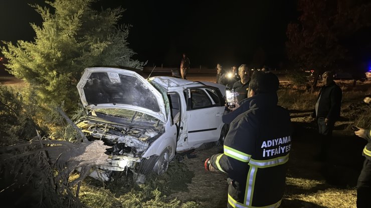 Adıyaman'da iki otomobilin çarpıştığı kazada 1 kişi öldü