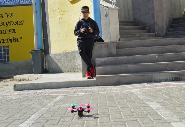 Kütahyalı lise öğrencisinden dron yarışmalarında ulusal ve uluslararası başarı