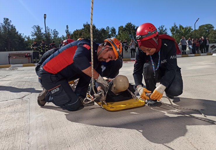 Osmaniye'de hastanede deprem tatbikatı yapıldı