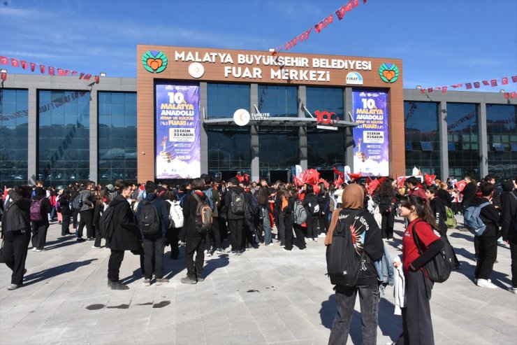 Malatya 10. Anadolu Kitap ve Kültür Fuarı açıldı