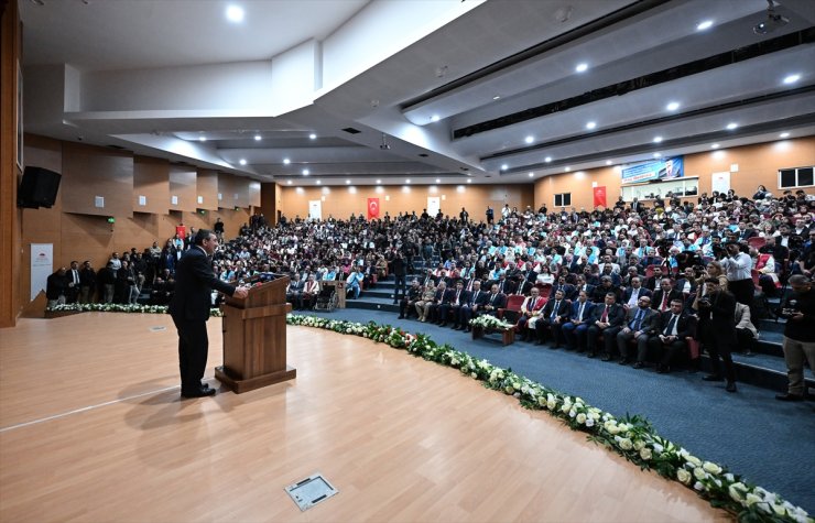 Cumhurbaşkanı Yardımcısı Yılmaz, Bingöl Üniversitesi Akademik Yıl Açılış Töreni'nde konuştu: