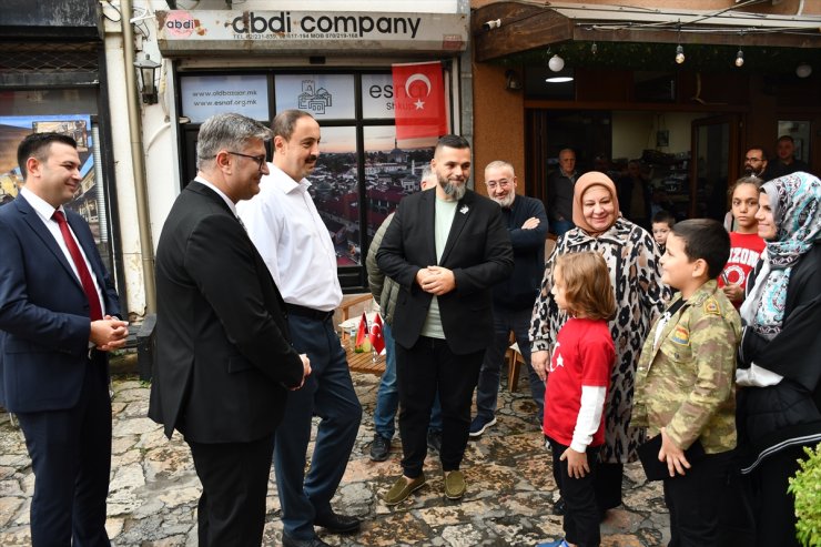 Eski Üsküp Çarşısı'nda 29 Ekim Cumhuriyet Bayramı etkinliği düzenlendi