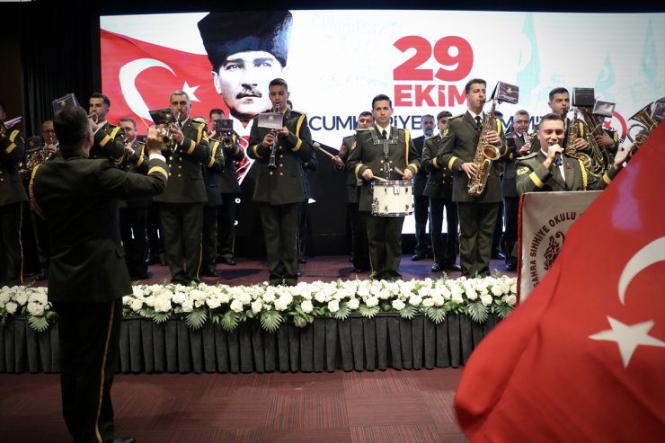 Samsun'da Cumhuriyet'in 101. yılı dolayısıyla resepsiyon verildi