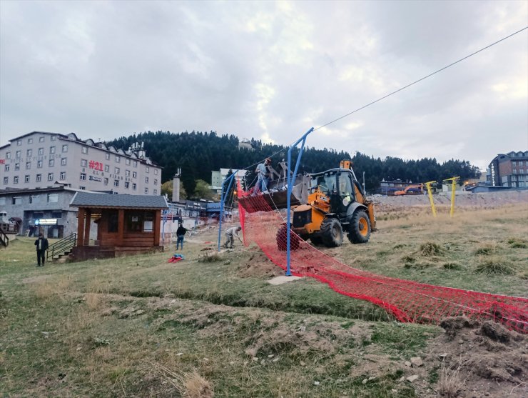 Erciyes AŞ Pist Düzenleme ve Arama Kurtarma ekibi Uludağ'da eğitim verdi