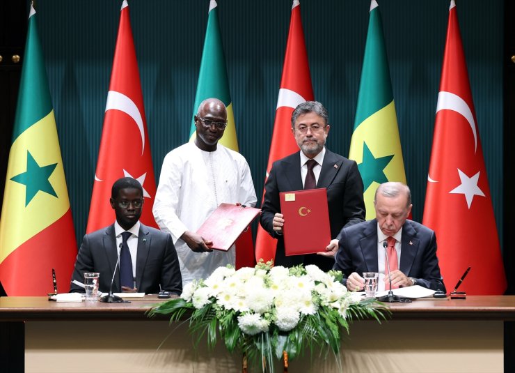 Cumhurbaşkanı Erdoğan, Senegal Cumhurbaşkanı Fay ile ortak basın toplantısında konuştu: