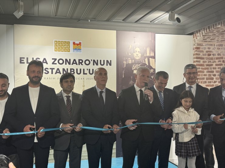 "Elisa Zonaro'nun İstanbul"u sergisi Kazlıçeşme Sanat'ta açıldı