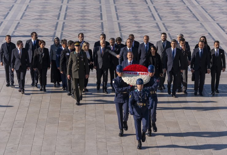 Anahtar Parti Genel Başkanı Ağıralioğlu, Anıtkabir'i ziyaret etti