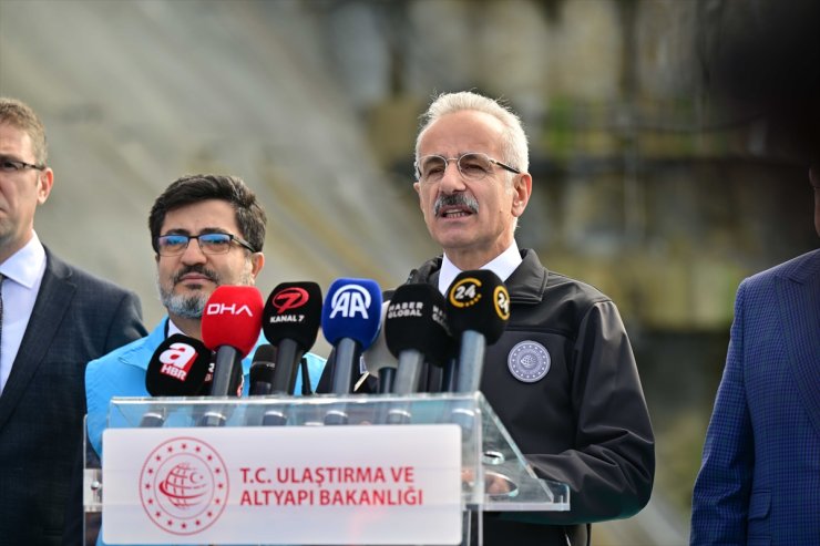 Bakan Uraloğlu, Halkalı-Ispartakule Demiryolu Hattı Işık Görme Töreni'nde konuştu: