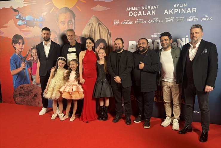 "Baba Beni Güldürsene" filminin galası İstanbul'da yapıldı