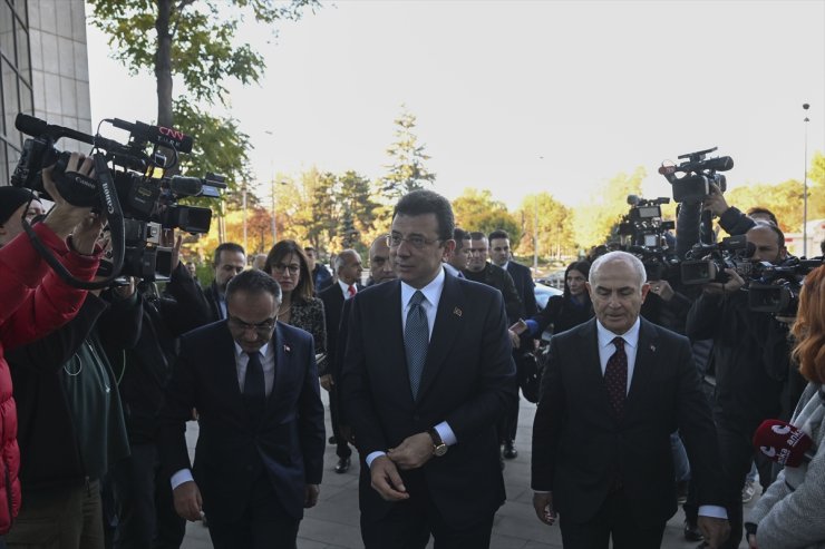 İmamoğlu, TBB Encümeni olağanüstü toplantısının ardından konuştu: