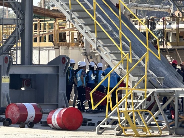 Şırnak Gabar Dağı petrol sahasında 125 personel ile tatbikat yapıldı