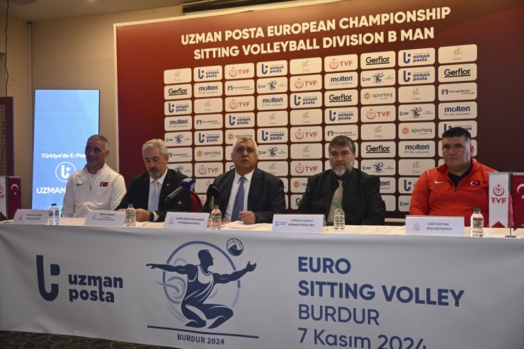 Oturarak Voleybol Avrupa Şampiyonası, Burdur'da düzenlenecek