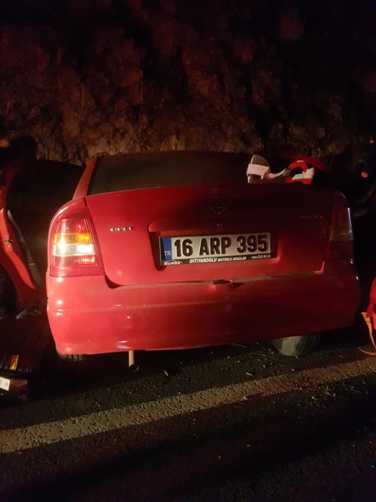 Babasının cenaze töreni için Bursa'ya gelen gurbetçi, kazada öldü