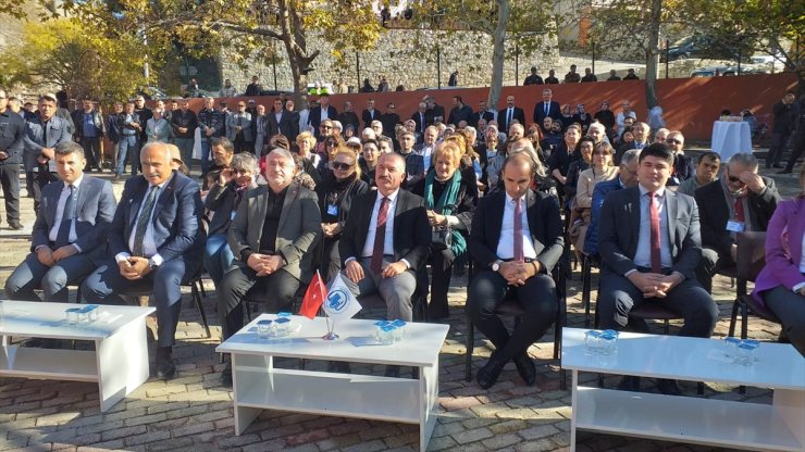 Çorum'da "Hughette Eyüboğlu, Bir Renk Bir İz Sanat Çalıştayı Sergisi" açıldı