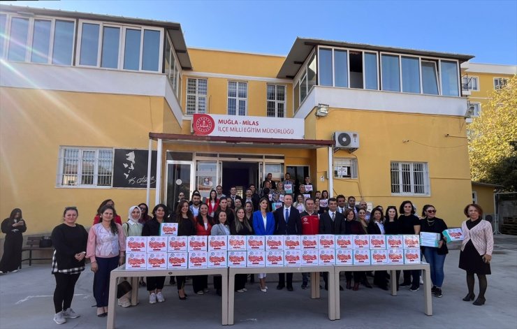 Muğla'dan 81 ildeki 81 öğretmene "Öğretmenler Günü" hediyesi