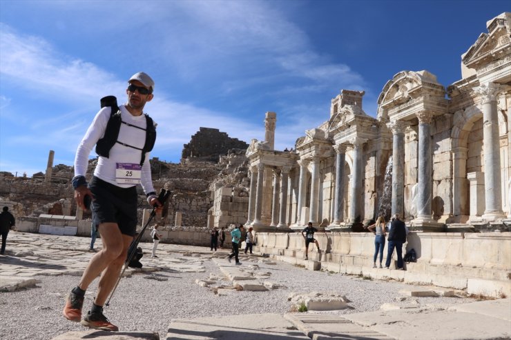 Sagalassos Antik Kenti'nde "Sky Ultra" koşusu