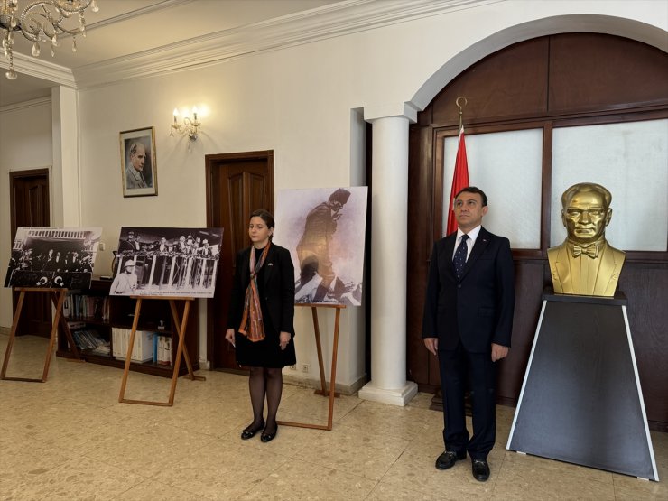 Büyük Önder Atatürk ebediyete intikalinin 86. yılında Kamerun'da anıldı