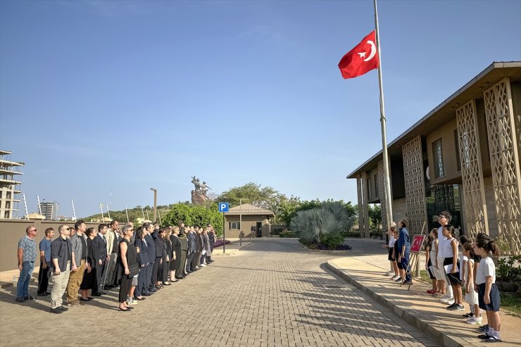 Büyük Önder Atatürk ebediyete intikalinin 86. yılında Senegal'de anıldı