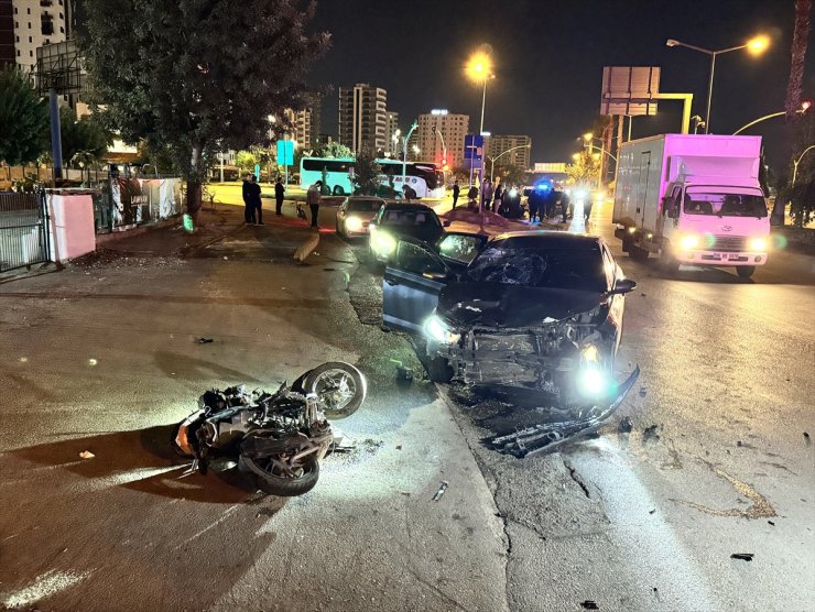 Adana’da otomobille motosikletin çarpışması sonucu bir kişi öldü