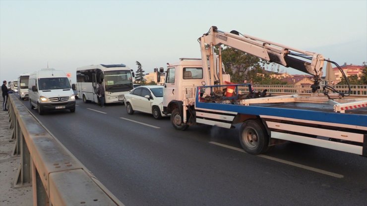 Yalova'da zincirleme trafik kazasında 4 kişi yaralandı