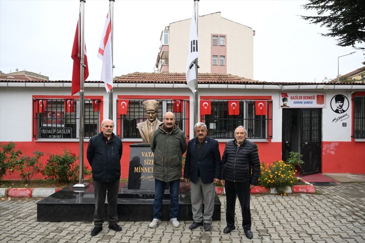 Edirneli gaziler, Gençlik ve Spor Bakanı Bak'ın davetlisi olarak Türkiye-Galler maçını izleyecek