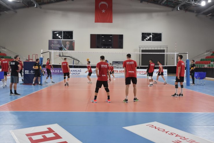 Cizre Belediyespor, Spor Toto maçı hazırlıklarını sürdürdü