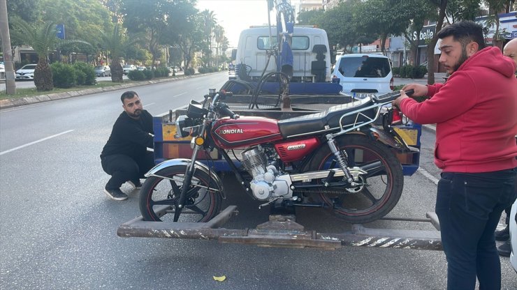 Adana'da denetimlerde 39 motosiklet trafikten men edildi