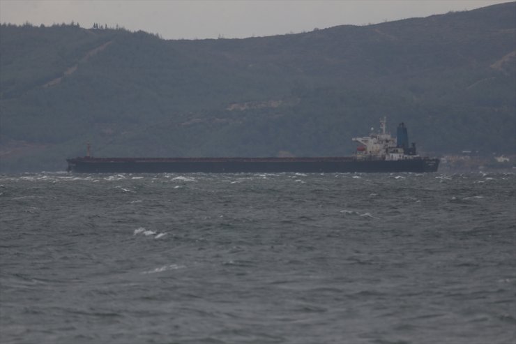 GÜNCELLEME - Çanakkale Boğazı'nda gemi trafiği normale döndü