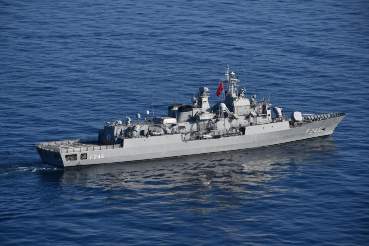 TCG Salihreis fırkateyni, "Phoenix Express-2024 Tatbikatı"na katıldı