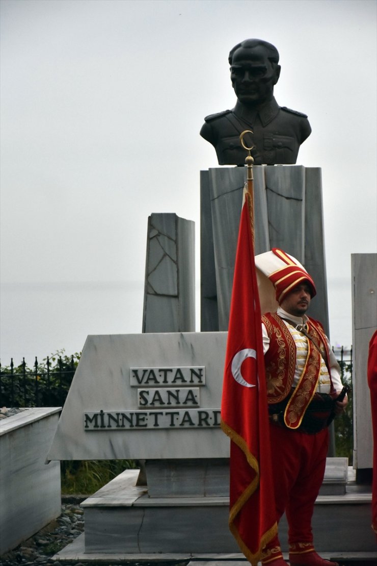 Balkan Savaşları'na katılan 87. Alay Trabzon Gönüllüler Taburu anıldı