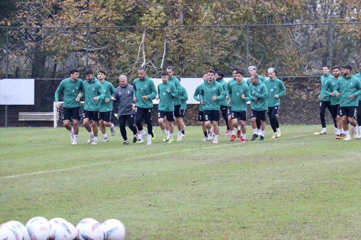 Sakaryaspor, Adanaspor maçının hazırlıklarını sürdürdü