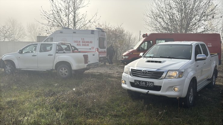 Bolu'da atık su kuyusuna düşen belediye personeli yaralandı