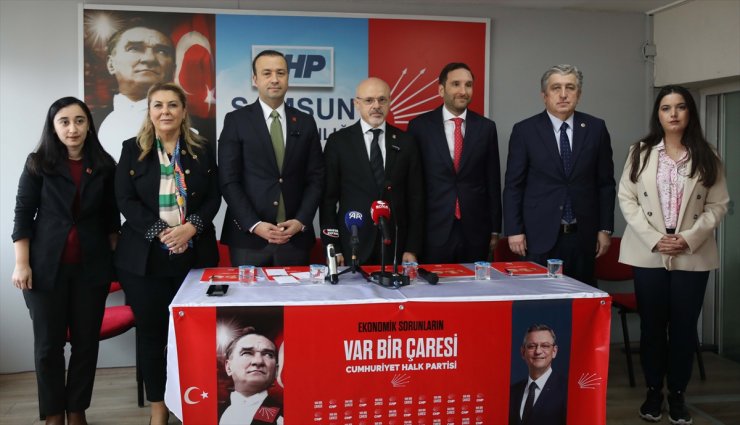 CHP Genel Başkan Yardımcısı Demir, Samsun'da konuştu: