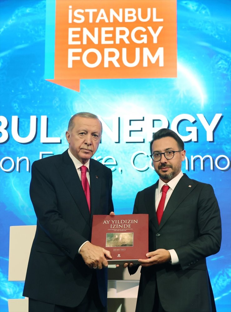 Cumhurbaşkanı Erdoğan, İstanbul Energy Forum'da konuştu: (1)