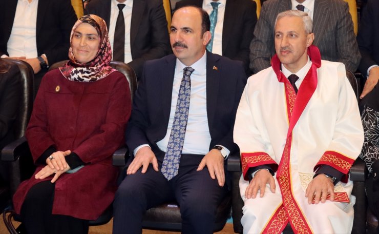 HMKÜ, Konya Büyükşehir Belediye Başkanı Uğur İbrahim Altay'a fahri doktora ünvanı verdi