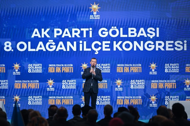 AK Parti Gölbaşı 8. Olağan İlçe Kongresi yapıldı