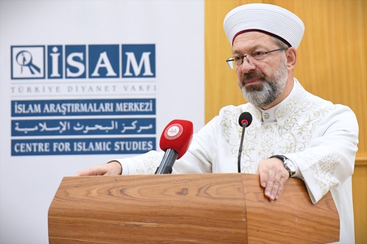 Diyanet İşleri Başkanı Erbaş "Güncel Dini Meseleler İstişare Toplantısı"nda konuştu: