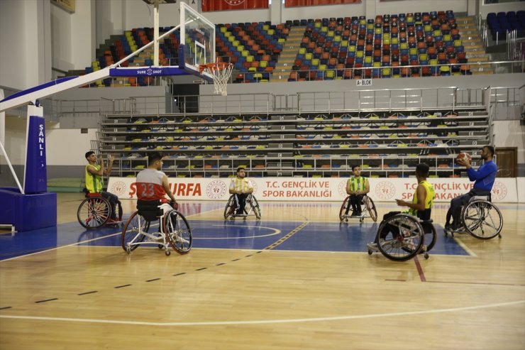 Şanlıurfalı engelli basketbolcular, geçen sezon kaçan Süper Lig hedefine odaklandı