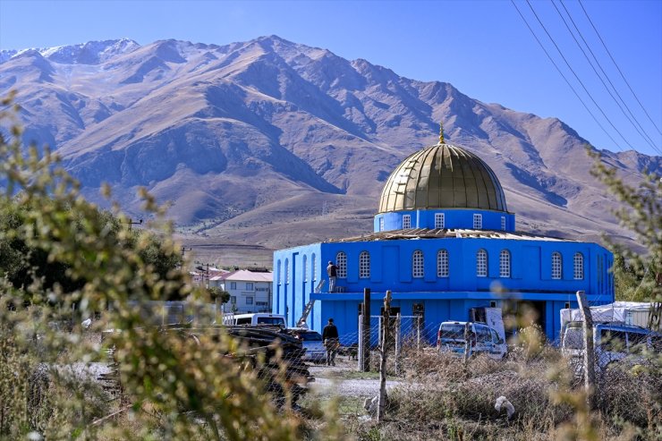 Van'da "Kubbetüs Sahra Camii"nin benzeri inşa ediliyor