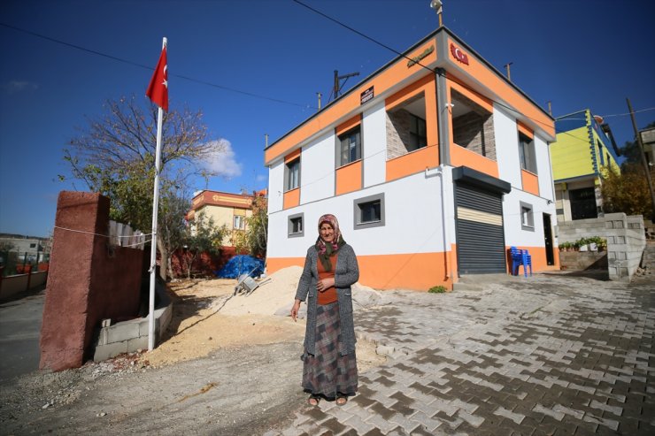 Gaziantep'te 1300 depremzede aile, "yerinde dönüşüm"le yeni yaşamlarına başladı