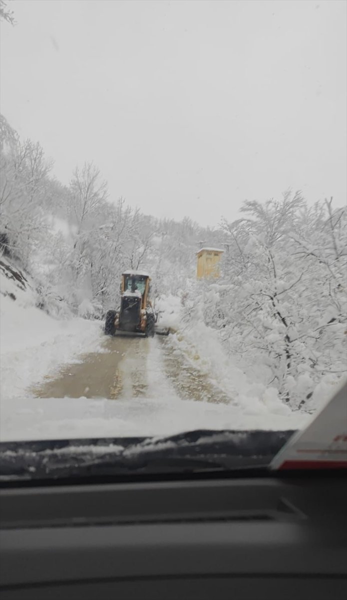 Tokat'ta kapanan 120 köy yolu ulaşıma açıldı