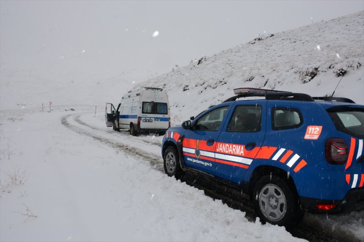 Hakkari'de kar ulaşımda aksamaya neden oldu