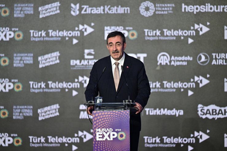 Cumhurbaşkanı Yardımcısı Yılmaz, "MÜSİAD EXPO 2024 Uluslararası Ticaret Fuarı"nda konuştu: (2)