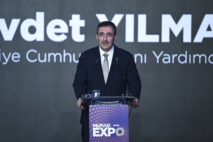 Cumhurbaşkanı Yardımcısı Yılmaz, "MÜSİAD EXPO 2024 Uluslararası Ticaret Fuarı"nda konuştu: (1)