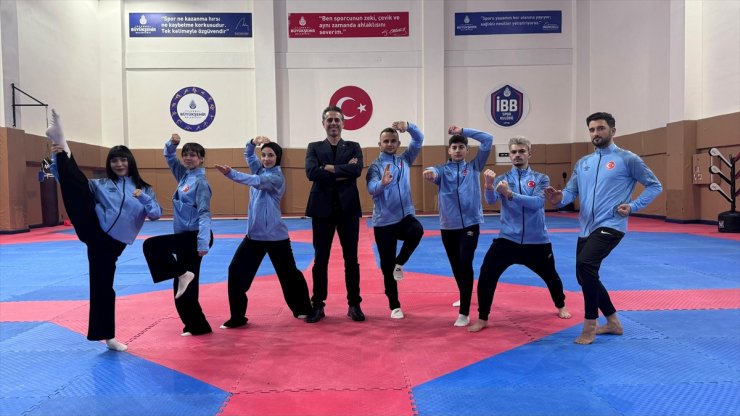 Tekvando Federasyonu Başkanı Tanrıkulu'dan Poomsae Milli Takımı'na moral ziyareti