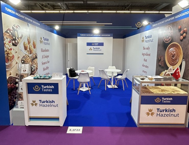 Türk fındığı Almanya'da Food Ingredients Europe 2024 Fuarı'nda tanıtıldı